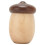 Shaped Toothpick Container, Wood Toothpick Holder, 8cm Height Rounded Structure - Durable Wooden Material, Secure Lid 3