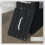 Foldable Bamboo Laundry Basket 72L with Lid, Canvas Laundry Bag, Black 8