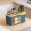 Seasoning Bottle Storage Box, Multifunctional Plastic Organizer, Space Saving Design, Adjustable Layers 7