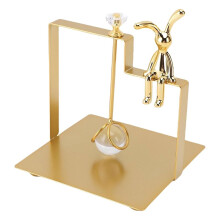 Quadratischer Serviettenhalter im Europäischen Stil, Aus Robustem, Dickem Eisen, Multifunktionales Dekor für Hausbar und Teehaus