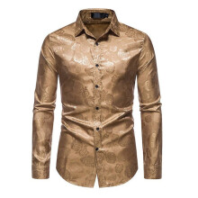 (Gold,3XL)Fashionable Streetwear Cardigan With 3d Print For Young Adult Urban Style Wear