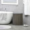 Bamboo Laundry Basket 55L with Lid, Handle and Removable Laundry Bag, Grey 3