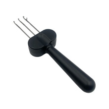 Portable Crochetting Tool for Binding-Off or Edging Hook Needle for Cord Knitting LatchHook Tool Three- A