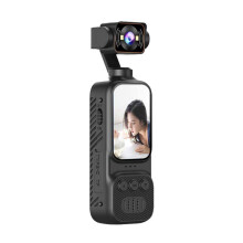 2K Full HD Action Camera Handheld Pocket WiFi Sports Camera Rotatable Direction Night Vision Bike Vlog Camera