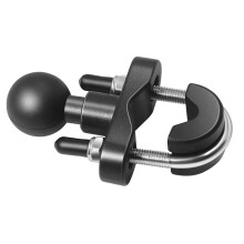 1 Inch Mount Adapter U-Bolt Motorcycle Handlebar Bike Rail Rod Bracket for Motorbike Phone Holder Install