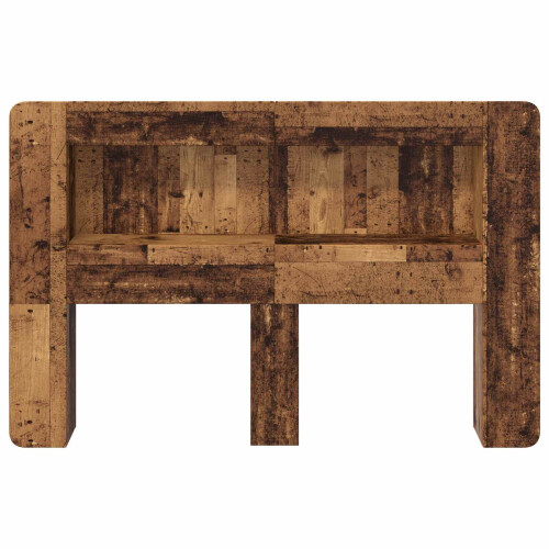 VidaXL vidaXL Headboard Cabinet with Storage Old Wood Engineered Wood 2
