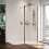 Balterley Balterley 1850mm Brushed Bronze Wetroom Screen 2