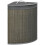 Bamboo Laundry Basket 55L with Lid, Handle and Removable Laundry Bag, Grey 1