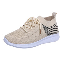 Zapatos casuales de malla transpirables sin cordones para mujer, talla 7