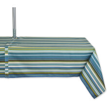 Nappe intérieure/extérieure à rayures, motif plage, 60 x 120 cm