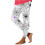 Dameleggings med græskarprint, plus size, ankellange 1