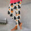 Women's Halloween Batwing Print Leggings Plus Size 4