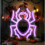 Luminária de parede LED neon com lua e morcego para o Halloween, USB ou bateria. 5