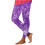 Dameleggings med græskarprint, plus size, ankellange 1