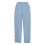 Damen-Caprihose aus hellblau gestreiftem Leinen 5