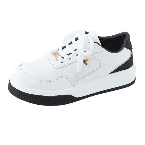 Γυναικείες κάλτσες sneaker με χρωματικά μπλοκ, αντιολισθητικές, χοντρές, με κορδόνια