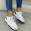Γυναικείες κάλτσες sneaker με χρωματικά μπλοκ, αντιολισθητικές, χοντρές, με κορδόνια 3