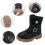 Girls Light-Up Mid-Calf Boots Soft Leather 1 Pair 5