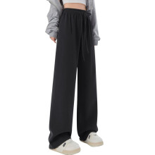 Pantalon cargo en jean noir pour fille, taille 9-10