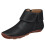 Damen-Winter-Schnürstiefeletten, einfarbig, hoher Absatz, Fransen 3
