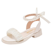 Sandales à bout ouvert et bride cheville pour filles avec soutien de la voûte plantaire - Taille