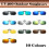 Γυαλιά ηλίου πολωμένων νυχτερινών λήψεων σκούρο πράσινο 1 τεμ. 2