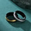 Men's and Women's Matte Silver Wedding Ring 8mm Size 8 3