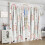 Boho Rainbow Curtains Pink Blue Polka Dot 52x84 in 3