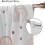 Boho Rainbow Curtains Pink Blue Polka Dot 52x84 in 5