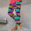 Women's Halloween Batwing Print Leggings Plus Size 4