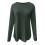 Damen-Tunika-Pullover, lässig, langärmelig, lockere Passform, Rundhalsausschnitt 5