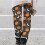 Women's pumpkin print leggings plus size ankle length 2