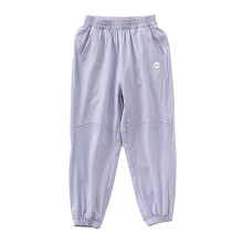 Mädchen-Leinenhose mit elastischem Bund und Kordelzug, Größe J (14-15)