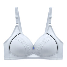 Casual, ademende tube-top bh voor dames, maat 42, blauw