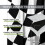 Hippie Checkered Curtains Black White Grid 72" W x 63" L 4