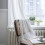 Boho Sheer Window Curtains Crochet Lace with Tassels Panel 2