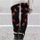 Women's Halloween Batwing Print Leggings Plus Size 2