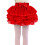 Mädchenkleid mit Faltenrock, Schleife und Rüschen, Rot, Größe 1