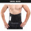 Dames tailletrainer zweetband voor workouts 8