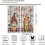 Gnome Coffee Kitchen Curtains Rustic Farmhouse 84x84in 2