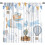 Zasłony Blue Bear Pastel Bear Cloud Design2Panels72x63 1