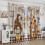 Gnome Coffee Kitchen Curtains Rustic Farmhouse 84x84in 4