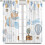 Zasłony Blue Bear Pastel Bear Cloud Design2Panels72x63 2