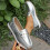 Women's Silver Slip-On Loafers Metallic PU Leather Flat 2