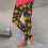 Women's Halloween Batwing Print Leggings Plus Size Soft 4