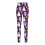 Dameleggings med græskarprint, plus size, ankellange 5
