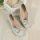 Γυναικεία Casual Slip-On Μπαλτς με Αναπνέοντα Φιόγκο και Στρογγυλή Μύτη, Χαμηλά 6