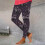Leggings met pompoenprint voor dames, plus size, enkellengte 4