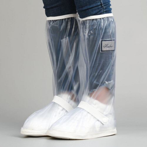 Couvre-bottes de pluie pliables, imperméables et antidérapants 2