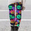 Women's Halloween Batwing Print Leggings Plus Size Soft 2